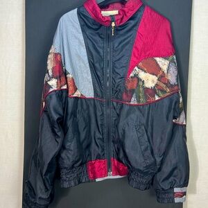 Men’s Vintage  Y2K Art Deco  Patchwork summer jacket shirt